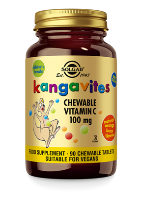 SOLGAR KANGAVITES CHEWABLE VITAMIN C 100MG 90ST